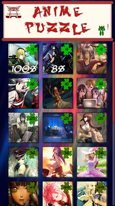 Anime puzzles - Screenshot 1