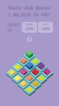 2048 3D - Screenshot 3