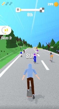 Storm Race 3D! - Screenshot 1