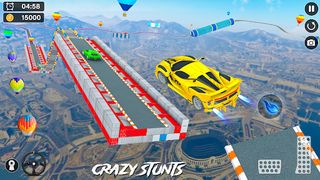 Mega Ramp Car Stunt Jumping 3d - Screenshot 2