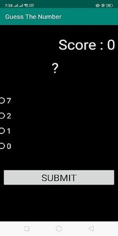 Guess The Number - Screenshot 2