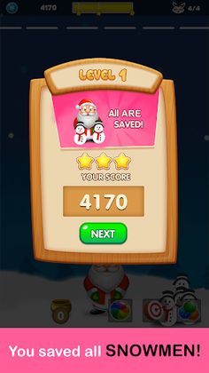 Christmas Bubbles Shooter - Screenshot 3