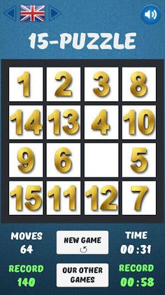 15 Puzzle - Screenshot 2