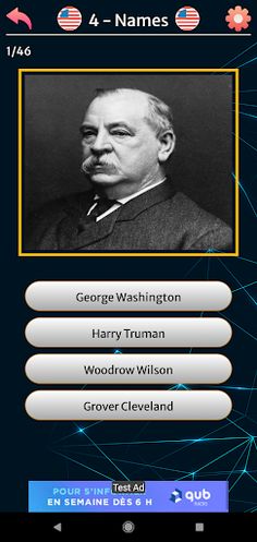 US Presidents Quiz - Screenshot 3