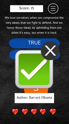 Obama Quote Game - Screenshot 3