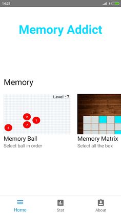 Memory Addict - Screenshot 1
