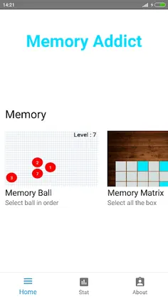 Memory Addict - Screenshot 1