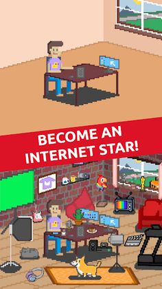 Cooltuber Idle Tuber Simulator - Screenshot 1