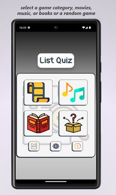 List Quiz - Screenshot 1