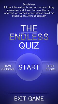 The Endless Quiz - Screenshot 1