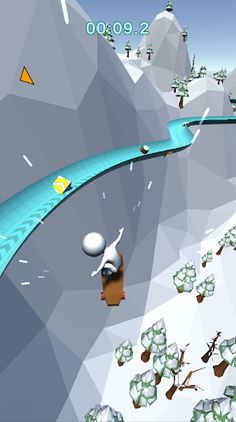Board-sport Run - Screenshot 1