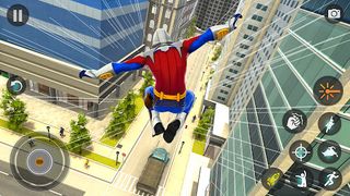 Flying Rope Man Hero Fight - Screenshot 1