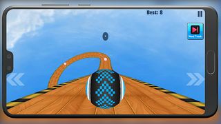Rolling Ball Impossible road - Screenshot 2