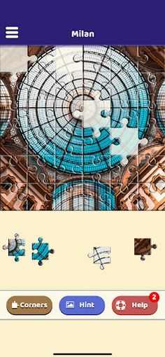 Milan Sightseeing Puzzle - Screenshot 4