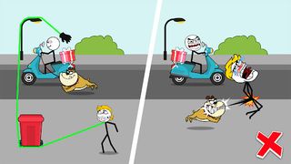 Troll Master: Thief Puzzle Fun - Screenshot 1