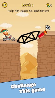 Draw Bridge: Rider Save - Screenshot 1