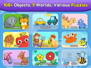 Baby Puzzle Games 2-5 yr kids - Screenshot 1