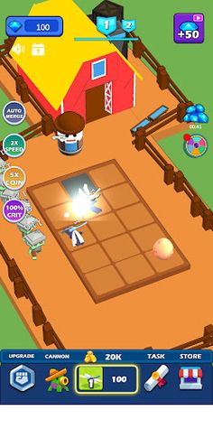 Farm Defense Merge Animal 3D - Screenshot 1