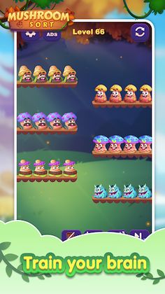 Mushroom Sort - Screenshot 4