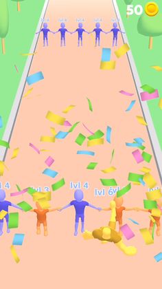 Red Rover Run: Merge & Attack - Screenshot 4