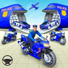 NY Police Bike Transport Truck - Screenshot 1