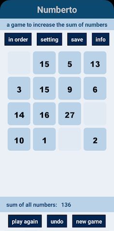 Numberto - Screenshot 2