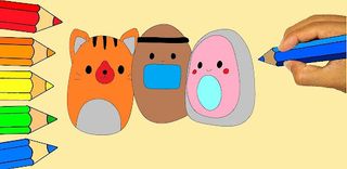 Squishmallows Coloring Book - Screenshot 1