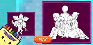 Stranger Things Coloring Games - Screenshot 1