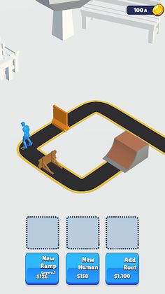 Idle Skateboard - Screenshot 1
