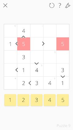Futoshiki 101 - Sudoku-style n - Screenshot 3