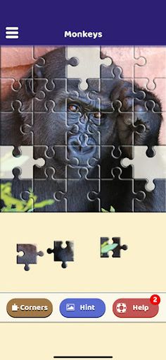 Monkey Love Puzzle - Screenshot 3