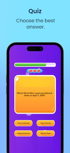 World war 1 Quiz - Screenshot 4