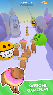 Capybara Rush - Screenshot 2