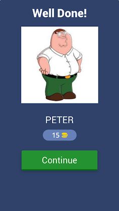 Family Guy Ultimate Quiz! - Screenshot 2