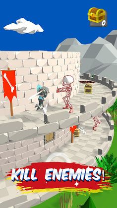 Oh My Hero. Skeleton Tower - Screenshot 4