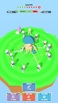 Idle Island: Merge War - Screenshot 4