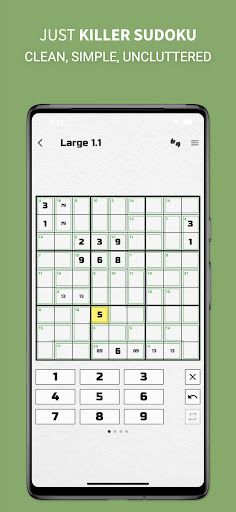 Killer Sudoku - Screenshot 1