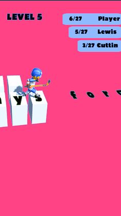 Typing Game Count Masters 3d - Screenshot 2