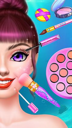 ASMR Mermaid Doll Makeup Salon - Screenshot 1