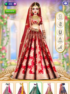 Indian Bridal Makeover Games - Screenshot 4