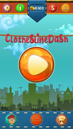 Clothesline Dash - Screenshot 1