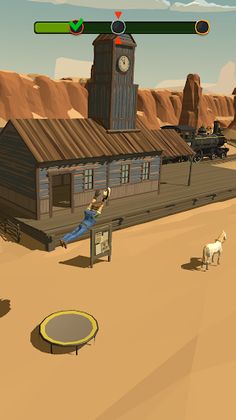 Cowboy Flip 3D - Screenshot 2