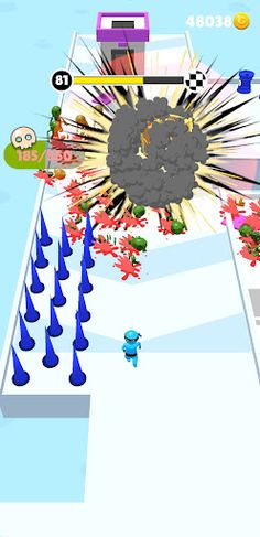 Run and Draw: Mob Control - Screenshot 4