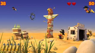 MOORHUHN - CRAZY CHICKEN WANTE - Screenshot 1