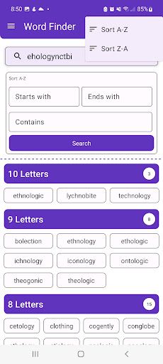 Word Finder - Screenshot 3