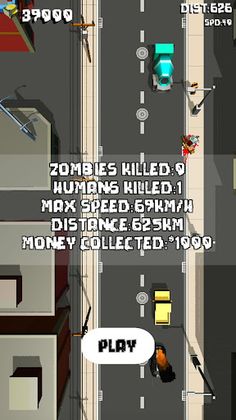 Zombie Road Racer - Screenshot 3