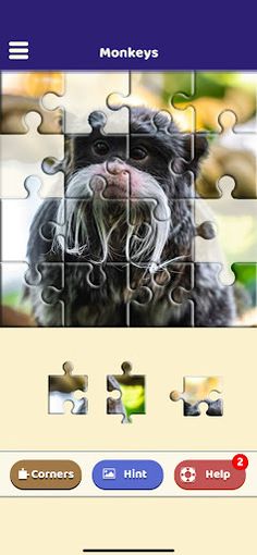 Monkey Love Puzzle - Screenshot 1