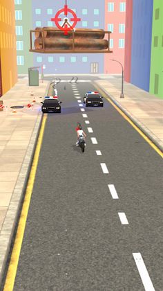 Motorcycle Chase - Screenshot 2