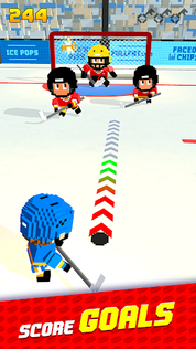 Blocky Hockey - Screenshot 1