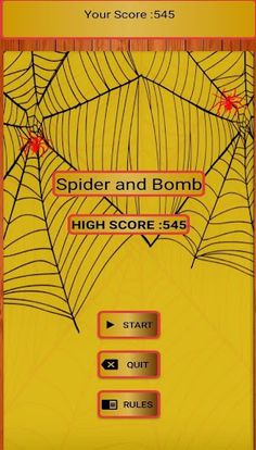 Spiders and Bomb - Screenshot 1